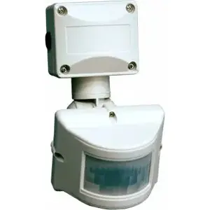 Motion sensor FF DR-05W 24V AC white — 24VAC power, wall/ceiling mount
