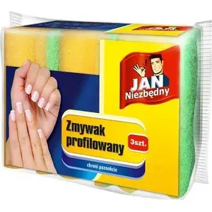 JAN Niezbędny профилированная губка для мытья посуды ZZAJAN367
