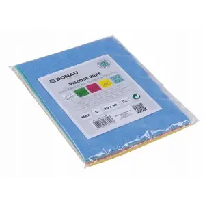 Cleaning Cloth Donau Home 70% Viscose Folded 30x40 cm 5 pcs, assorted colors