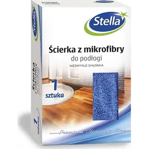 Microfiber Floor Cloth Stella ST-ST-005802, double-sided, 1 pc, blue