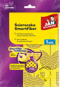 Cleaning cloth JAN Niezbędny SmartFiber 1 pc, microfiber cleaning cloth