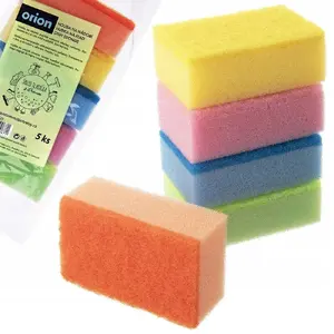 Kitchen Cleaning Sponge Set Ultra Clean ORION — 5 pieces, dishwashing and surface scrubbing
