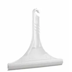 Single blade shower squeegee Wenko 3901010100 — plastic, white, 245 mm width