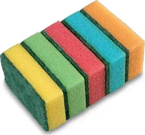 Kitchen sponge pack Zosia Gosposia BASIA 220649 – 5 pcs, 6.0 x 9.5 cm