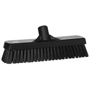 Grīdas un sienu beramā birste Vikan 70609 — 30,5 cm cieta poliester/PP/nerūsējošais tērauds