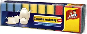 Kitchen scouring pads JAN Niezbędny 10 pcs — 8571005723, multipurpose cleaning sponges