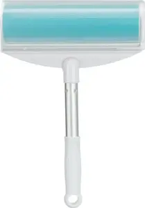Roller pet hair remover Trixie TRIXIE 23236 — plastic/silicone, 200×300 mm, turquoise/white