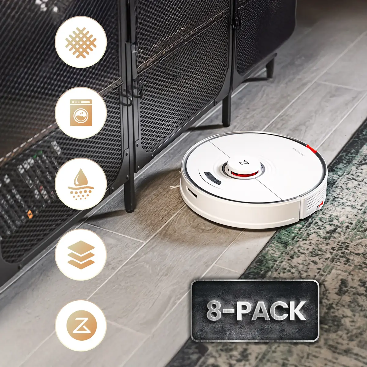 Extralink mop pads 8 pcs for Roborock S7 series Photo 11