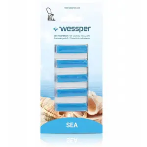 Vacuum cleaner fragrance refills wessper WES2154 — sea scent, pack of 5