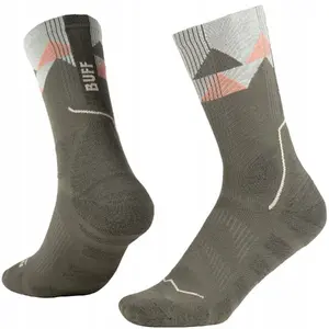 Crew Socks Buff Zielony size 42-44 — unisex crew-length socks, green