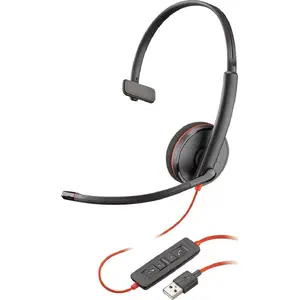 Austiņas PLANTRONICS Blackwire C3210 vadu mono USB-A (209744-101)