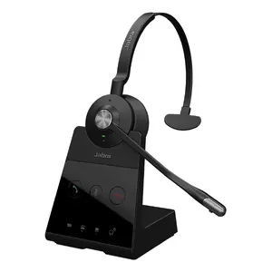 Austiņu komplekts GN Audio Germany Jabra Engage 65 SE Mono — bezvadu, supraaurāla, 40–16000 Hz, 150 m darbības rādiuss, melna, galvas stīpa