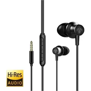 Austiņas in-ear YENKEE YHP 405BK — vadu ausu austiņas YENKEE, modelis YHP 405BK