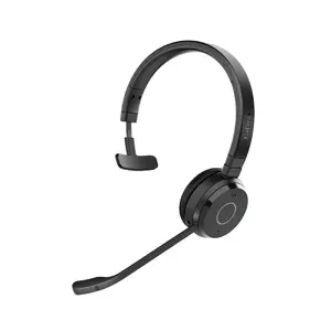 Austiņas GN Audio Germany Jabra Evolve 65 TE - Link390a MS Mono, Bluetooth, vadu un bezvadu, apkārtējās ausis, 30 m darbības rādiuss, 75 g, melnas