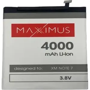 Battery Maxximus for Xiaomi Redmi Note 7 BN4A 4000 mAh - Internal Replacement Cell