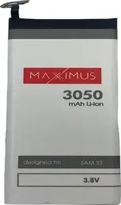 Replacement battery Samsung BAT MAXXIMUS S7 3050 mAh EB-BG930ABE for Samsung smartphones