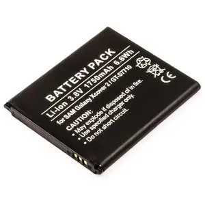 Аккумулятор для Samsung Xcover 2 GT‑S7710 — MicroSpareparts Mobile MSPP2924, черный, 50×58×5 мм