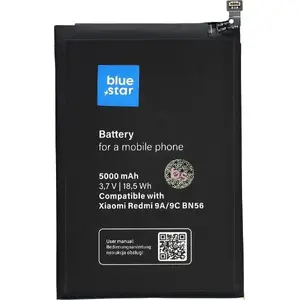 Battery Blue Star for Xiaomi Redmi 9A / 9C / POCO M2 Pro (BN56) 5000 mAh Li‑Ion