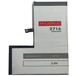 Replacement battery for iPhone X Apple 2716 mAh (model 616-00346)