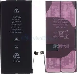 Replacement battery for Apple iPhone 12 Pro, 2815 mAh, standard capacity, No name