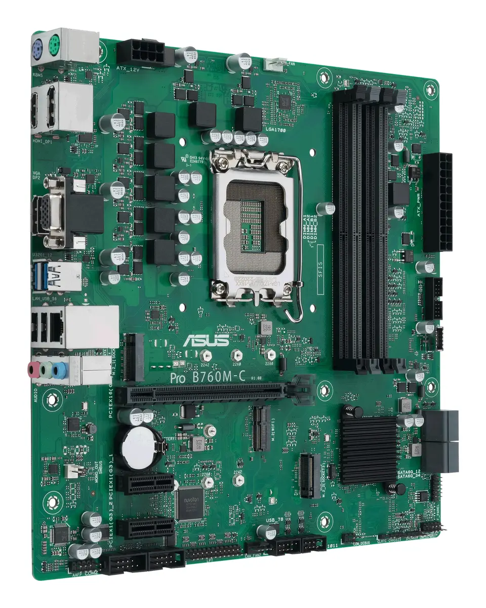 Mātesplate Asus PRO B760M-C-CSM Photo 3