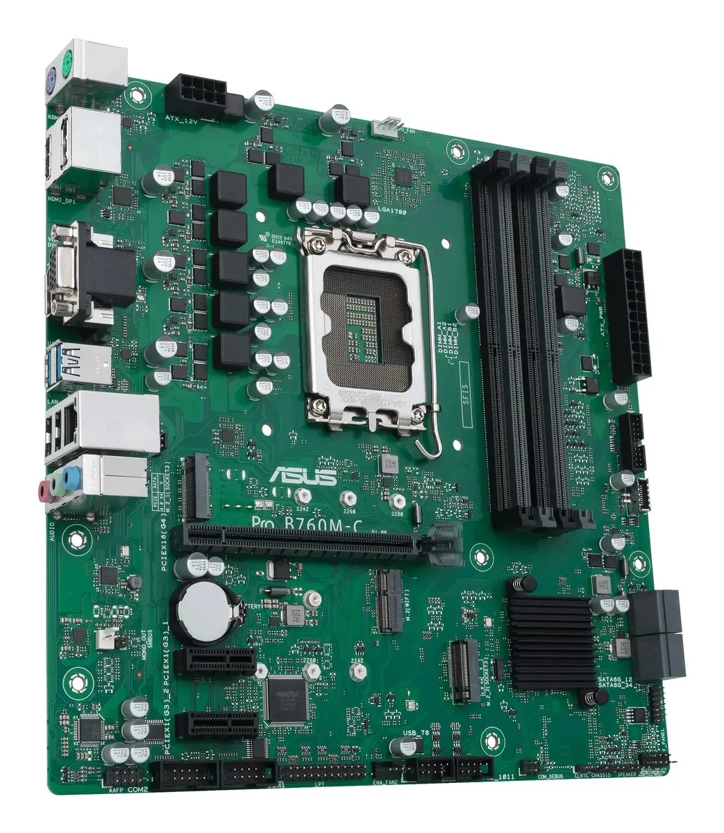 Mātesplate Asus PRO B760M-C-CSM Photo 4