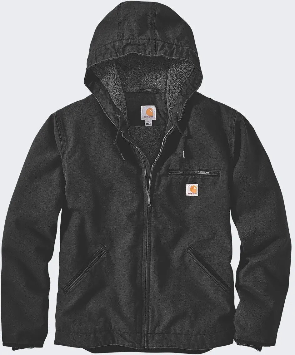 Jaka Carhartt Washed Duck Sherpa Lined