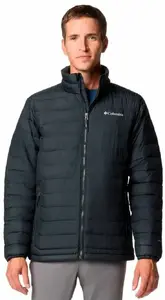 COLUMBIA men's sport jacket Powder Lite II, black, size M