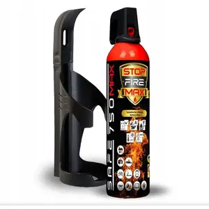 Fire Extinguisher Spray Dell Safe SET Hasicí sprej 750 MAX with 75C Holder
