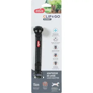 Dog harness adapter ZOLUX CLIP&GO M for leash attachment, model 466869