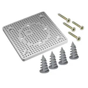 Mounting plate for walls with non-combustible EPS Simet PST60 (model 32277006)
