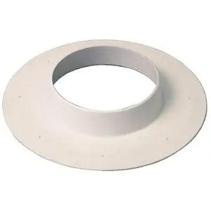 Dækroset fresh 100MM med krave — IBP 100 mm floor/wall drain cover with collar