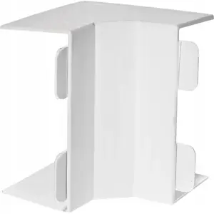 STASIŃSKI electrical trunking accessory inner corner NW 90x60 white (1 pc)