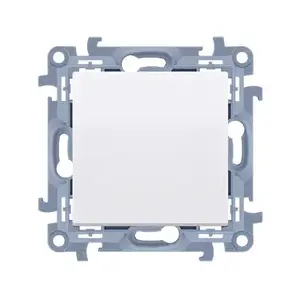 Outlet box accessory Kontakt-Simon CPS.01/11 White plastic, 1 pc, 110×40 mm pack