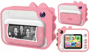 Instant Digital Camera ATMOSPHERA P80 — 20 MP, 1080p video, built-in MP3, photo printer, pink