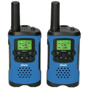 Two-way radio Alecto FR-115BW — 8 channels, up to 7 km range, 24 h battery life, 2 batteries included