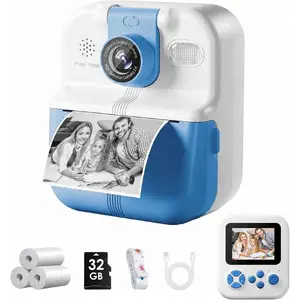 Instant Kids Camera Xrec P02 Blue — digital photo, MP3, games, phone, 180s video