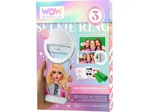 Kids Euroswan selfie lighting kit with accessories WOW00024 — compact LED ring light and stand for children