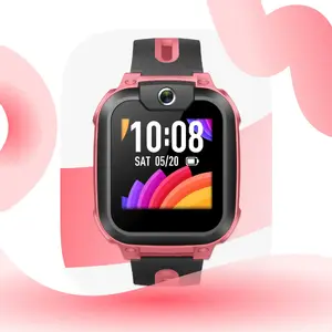 Viedpulkstenis No name imoo Z1 3,3 cm (1,3") TFT 240x240 skārienekrāns 4G Wi‑Fi GPS rozā