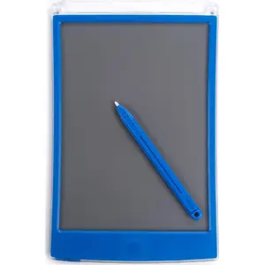 Kidea LCD Writing Tablet B transparent blue — children's drawing tablet, model DERF.PTLCDBKA