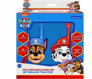 Kids Euroswan 3D Paw Patrol Walkie Talkies — children's two-way radio toy