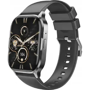 Смарт‑часы XO J10 с AMOLED‑дисплеем, чёрный — XO smartwatch J10