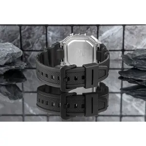 Rokaspulkstenis CASIO W-218HM-7AVDF — digitāls, modinātājs, hronometrs, ūdensizturība