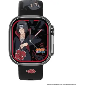 Smartwatch OverMax Fit Touch 5 Itachi Uchiwa — wearable fitness watch, space gray