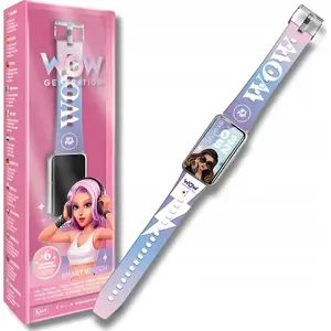 Детские смарт‑часы Kids Euroswan WoW Generation WOW00025 — часы для детей с часами, будильником и трекером активности