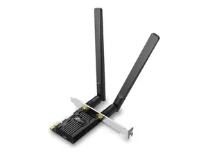 Wi-Fi 6 Bluetooth PCIe Adapter TP‑LINK Archer TX10E AX900 — PCIe card, AX900 Wi‑Fi 6, Bluetooth