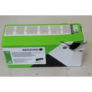 Toner cartridge Lexmark Cartridge CollecReturn Program 66S2H00, black, 28,400 pages — damaged packaging