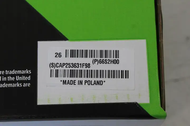 Toner kartridžs Lexmark 66S2H00 (melns) Photo 3