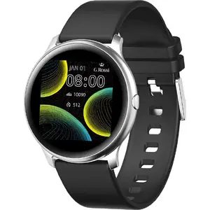Смарт‑часы Gino Rossi SW010-13 — черные, сенсорный дисплей, наручные