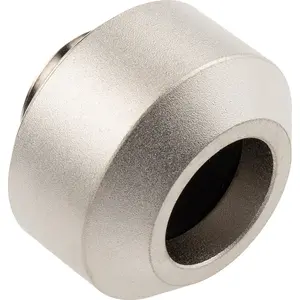 Hardtube fitting OPTIMUS for 12 mm rigid tubing, Satin Nickel finish